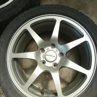 シルバー金具 ブリジストン プロドライブGC-07c 17インチ8.5j 9.5j