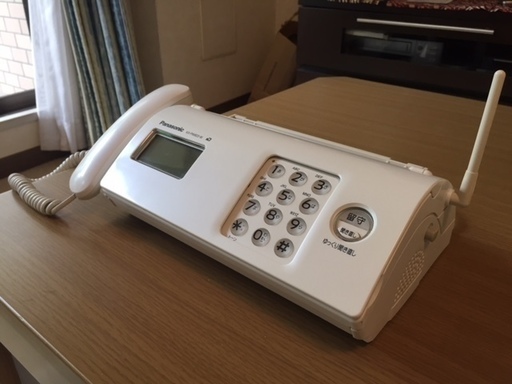 Panasonic パーソナルファックス(KX-PW603-W)