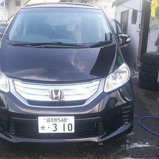 総額５８万円 ｈ２４年 フリードハイブリッド ｼﾞｬｽﾄｾﾚｸｼｮﾝ7人乗り 黒 フリップダウン オートローン可 Umvjapan 北習志野のフリードの中古車 ジモティー