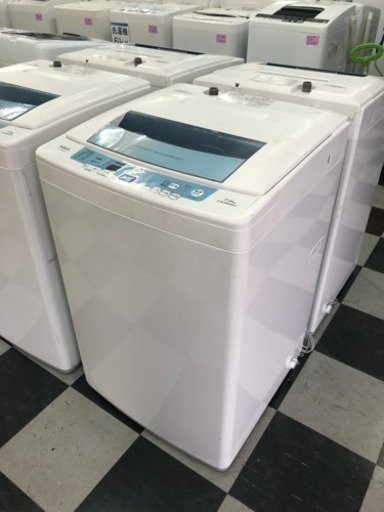 7777円❗️限定３台❗️激安販売❗️アクア 7.0kg 2015年製 AQW-S70E 全自動洗濯機 外部損傷あり品 もちろん動作品