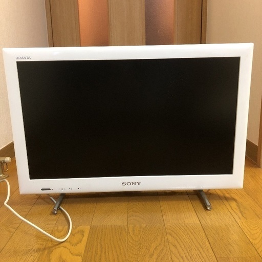 7月末にて処分sony bravia 白 テレビ