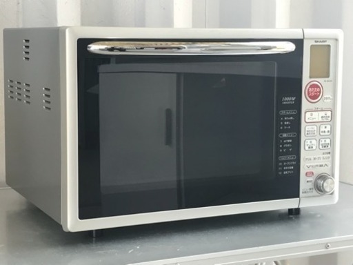格安で！シャープ オーブンレンジ◇強力1000W◇庫内フラット