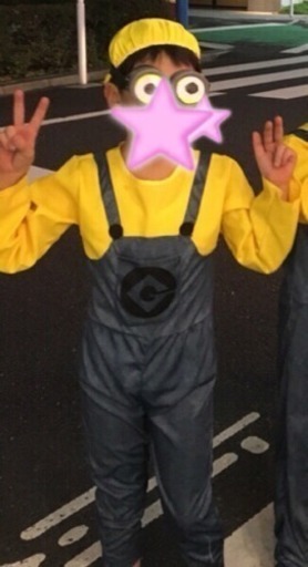 ハロウィン ミニオン衣装 Kaco 幡ヶ谷のキッズ用品 子供用ファッション小物 の中古あげます 譲ります ジモティーで不用品の処分