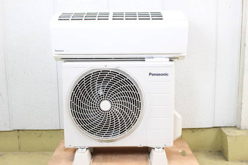 U011）美品 パナソニック ルームエアコン 冷暖房除湿タイプ CS-225CFR 6畳 2015年製
