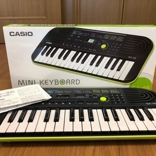 CASIO キーボード SA-46 32鍵 ミニ鍵盤