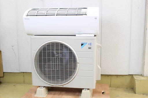 U014）DAIKIN／ダイキン ルームエアコン 光速ストリーマ搭載 AN22TEBKS 6～9畳 2016年製