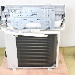 U016）パナソニック ルームエアコン CS-J255C-W インバーター冷暖房除湿タイプ ナノイー搭載 8～10畳 2015年製