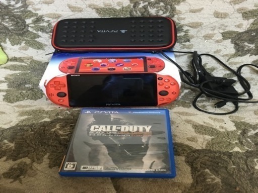 PSvita(COD、メモカ8GB、ケース付き)期限残りわずか