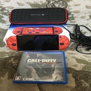 PSvita(COD、メモカ8GB、ケース付き)期限残りわずか