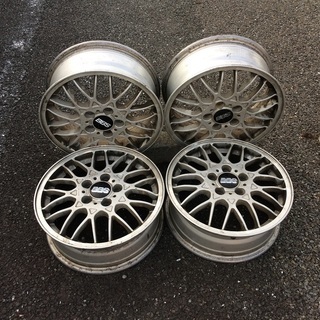 BBS 16インチ 鍛造アルミ ホイールのみ 4本セット 発送/手渡し 国産車向け