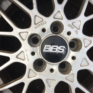BBS 16インチ 鍛造アルミ ホイールのみ 4本セット 発送/手渡し 国産車向け