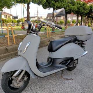 ジョーカー 50 つや消しグレー 刷毛塗り 原付 ジャンク - バイク