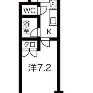 トイレ・お風呂別々！　広めの1K　オートロック　お風呂も広めです！家賃38000円　名東区　仲介手数料0円　保証金0円　敷金・礼金0円 - 賃貸（マンション/一戸建て）