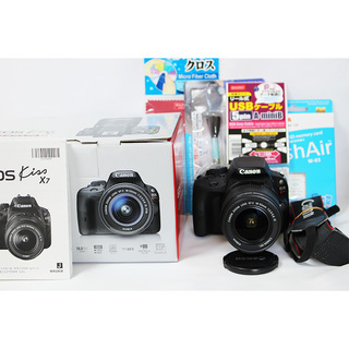女性におすすめ☆Canon kiss x7 レンズセット【スマホ転送◎】
