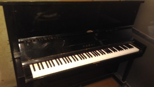 カワイ アップライトピアノ KAWAI 2ペダル
