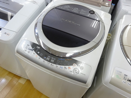 安心の6ヶ月保証付！2010年製　TOSHIBA(東芝)8.0kg　縦型洗濯乾燥機です。