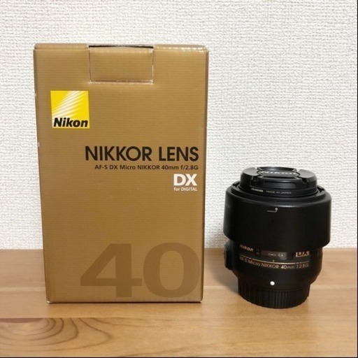 NIKKOR♡ニコン.Nikon♡DXレンズ♡40mmマイクロ♡APS-C♡美品♡