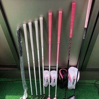 一部新品☆レディース☆ゴルフセット☆マリクレール☆オマケ付き