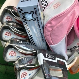 一部新品☆レディース☆ゴルフセット☆マリクレール☆オマケ付き