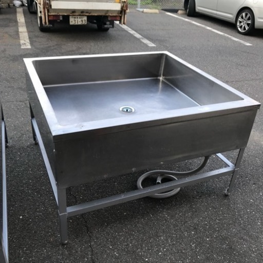 シンク1槽 流し台 1300x1200 大型流し