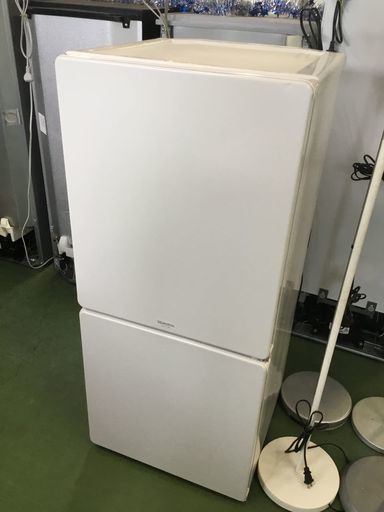 現状品！12年製 冷蔵庫 MR-F110MB ユーイング 110L 2ドア 冷凍 ノンフロン 白 ホワイト