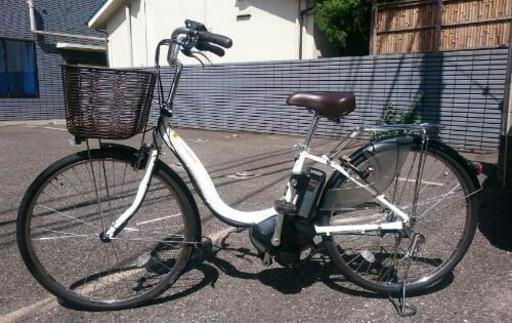 電動アシスト自転車ヤマハパスナチュラ