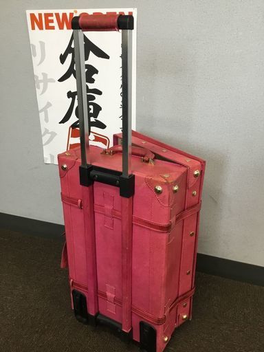 【美品】ユーラシア キャリーケース シフレ 本革 アンティーク風 Siffler ユーラシアトランク 機内持ち込み可 小型 SSサイズ