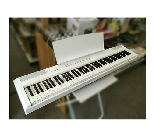 札幌【ヤマハ 電子ピアノ P-105WH】88鍵盤 幅1326mm 伴奏つき演奏 RGE音源 ホワイト/白 2014年製 YAMAHA 動作確認済 本郷通店
