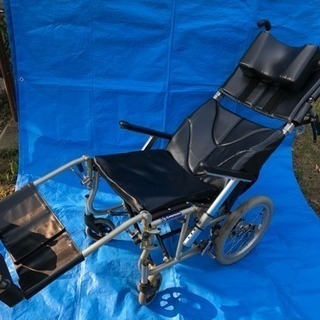 カワムラ社製 中古リクライニング車椅子 黒 日本製