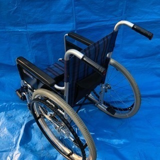【人気ショップが最安値挑戦！】 日本製 カワムラ 車椅子 青 その他