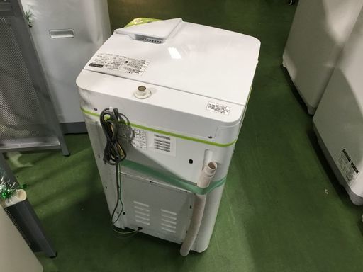 現状品！Haier 全自動電気洗濯機 3.3kg JW-K33F 14年製 ハイアール 白 グリーン