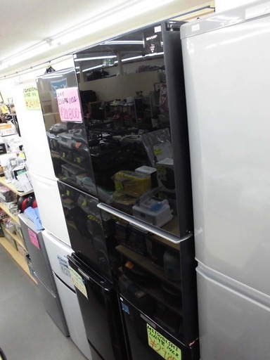 SHARP　プラズマクラスター　137ℓ　冷蔵庫　2016年製　黒　札幌　西岡店
