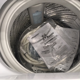安心の6ヶ月保障付！ハイセンスの7.5kg洗濯機！！