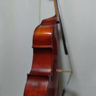 【夏休み8月限定最大10万円引き】ウッドベース中古その他アクセサリーセット