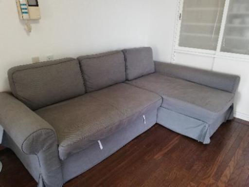 【値下げしました 】IKEA ソファーベッド