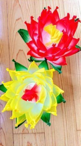 今年のお盆飾りは蓮の花で手作りを Yukasri 木更津のものづくりの生徒募集 教室 スクールの広告掲示板 ジモティー
