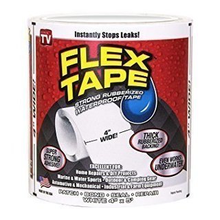 ■送料無料■フレックステープ Flex Tape 4 x 5 白...