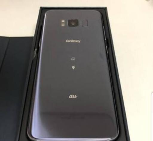 Galaxy S8 黒 Au 白ロム 未使用 みゆ 三田の携帯電話 スマホの中古あげます 譲ります ジモティーで不用品の処分