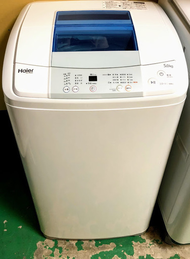 【送料無料・設置無料サービス有り】洗濯機 2016年製 Haier JW-K50M 中古