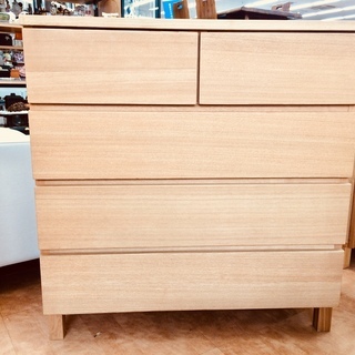 無印良品オーク材4段チェスト入荷しました！！