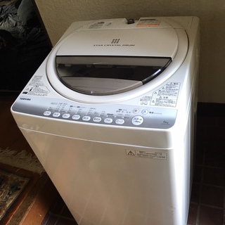 2014年製　TOSHIBA 洗濯機　6KG  AW-60GM 