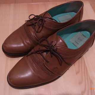 茶色の革靴26cm