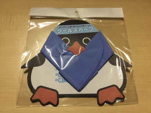 クールスカーフ 暑いこの時期に！