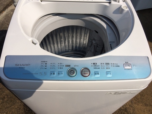 ★美品シャープ★６８００円★５．５ｋ全自動洗濯機★２０１１年式