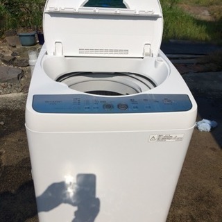 ★美品シャープ★6800円★5.5k全自動洗濯機★2011年式 の画像