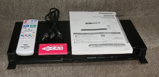 Panasonic DMR-BRT250 ハードディスクレコーダー 500GB ブルーレイ