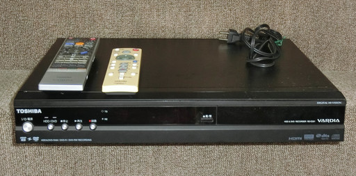 東芝 HDD & DVD RECORDER ダブル チューナーでダブル録画機能 RD-E301 1TB内蔵 デジタルハイビジョンチューナー内蔵HDD&DVDレコーダー