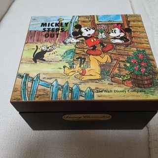 ミッキーマウス　オルゴール木箱