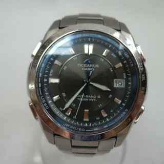 6ヶ月動作保証付 CASIO OCEANUS 腕時計【トレファク上福岡】