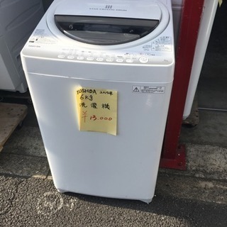 配送員設置送料無料 限定品☆洗濯機☆東芝☆6kg☆2022年☆AW-6GM1